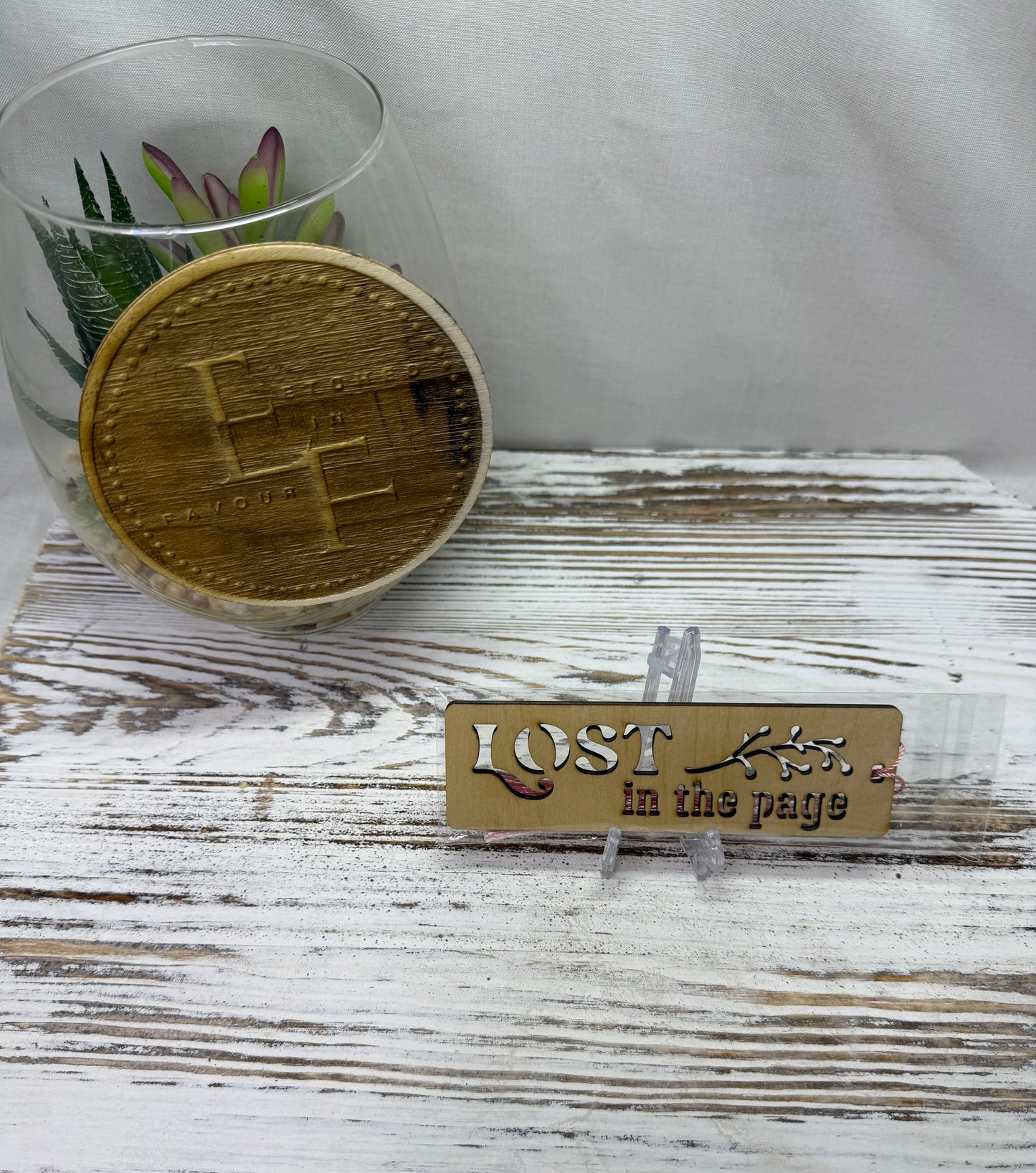 Lost in the Page Bookmark - Laser Cut