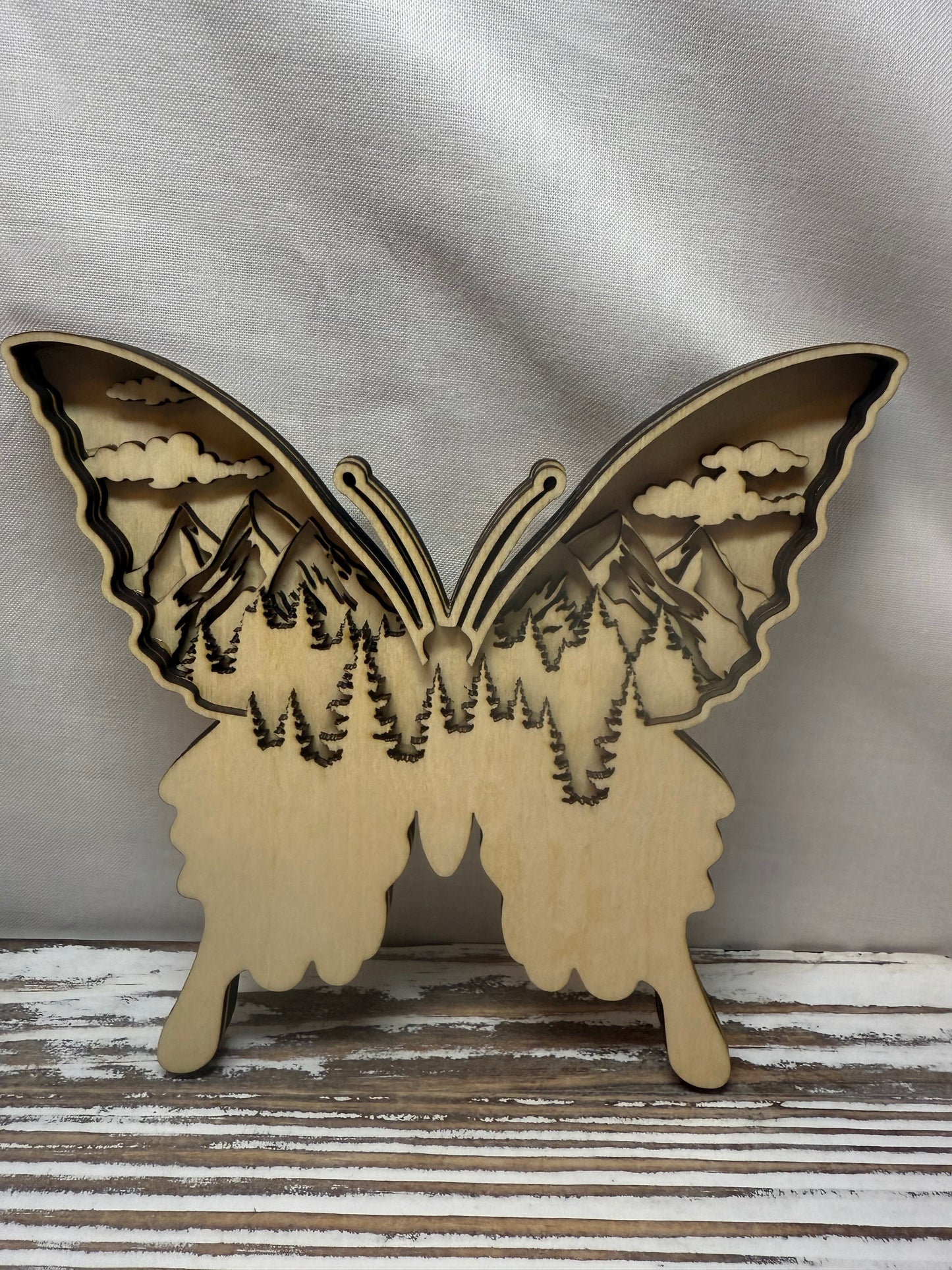 Butterfly Multilayer Laser Cut Home Decor