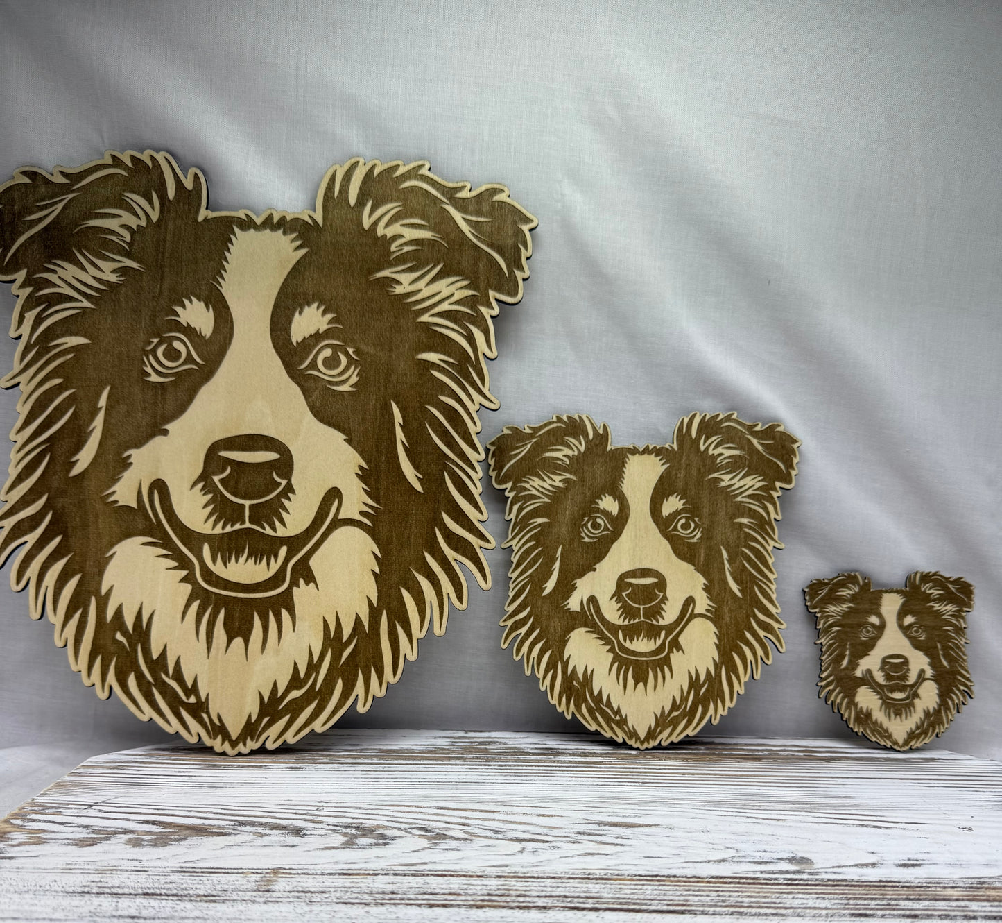 Dog Head Magnets