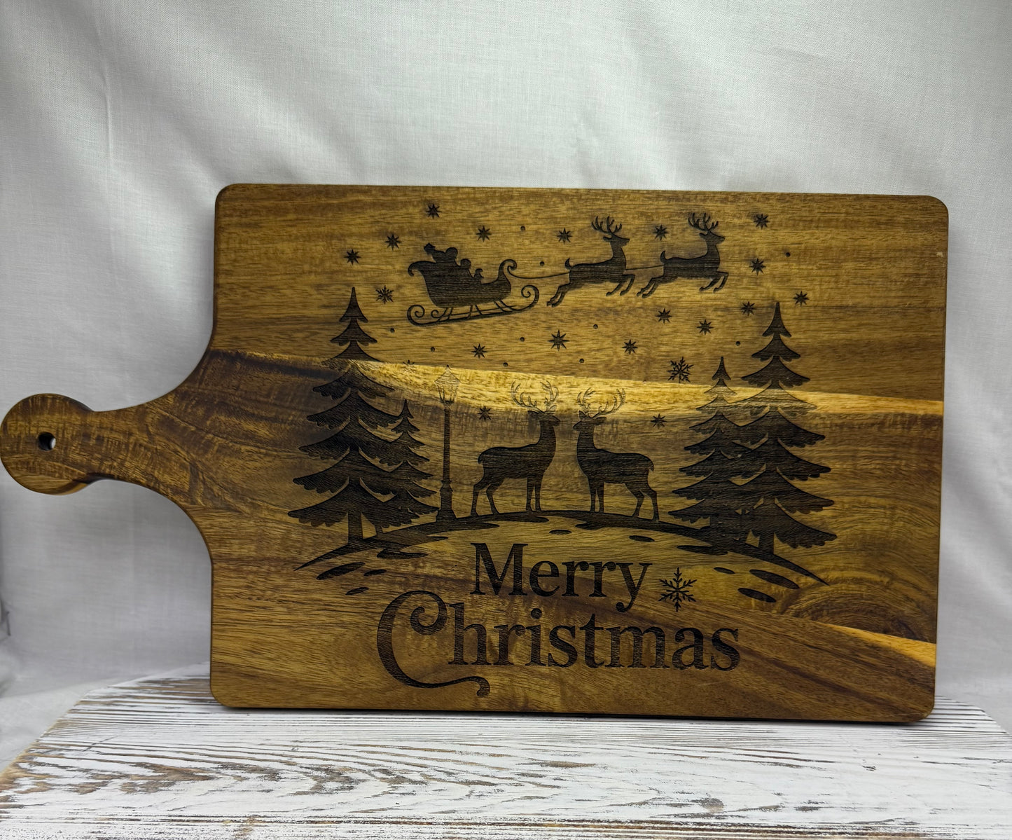 Christmas Trees Cutting Board