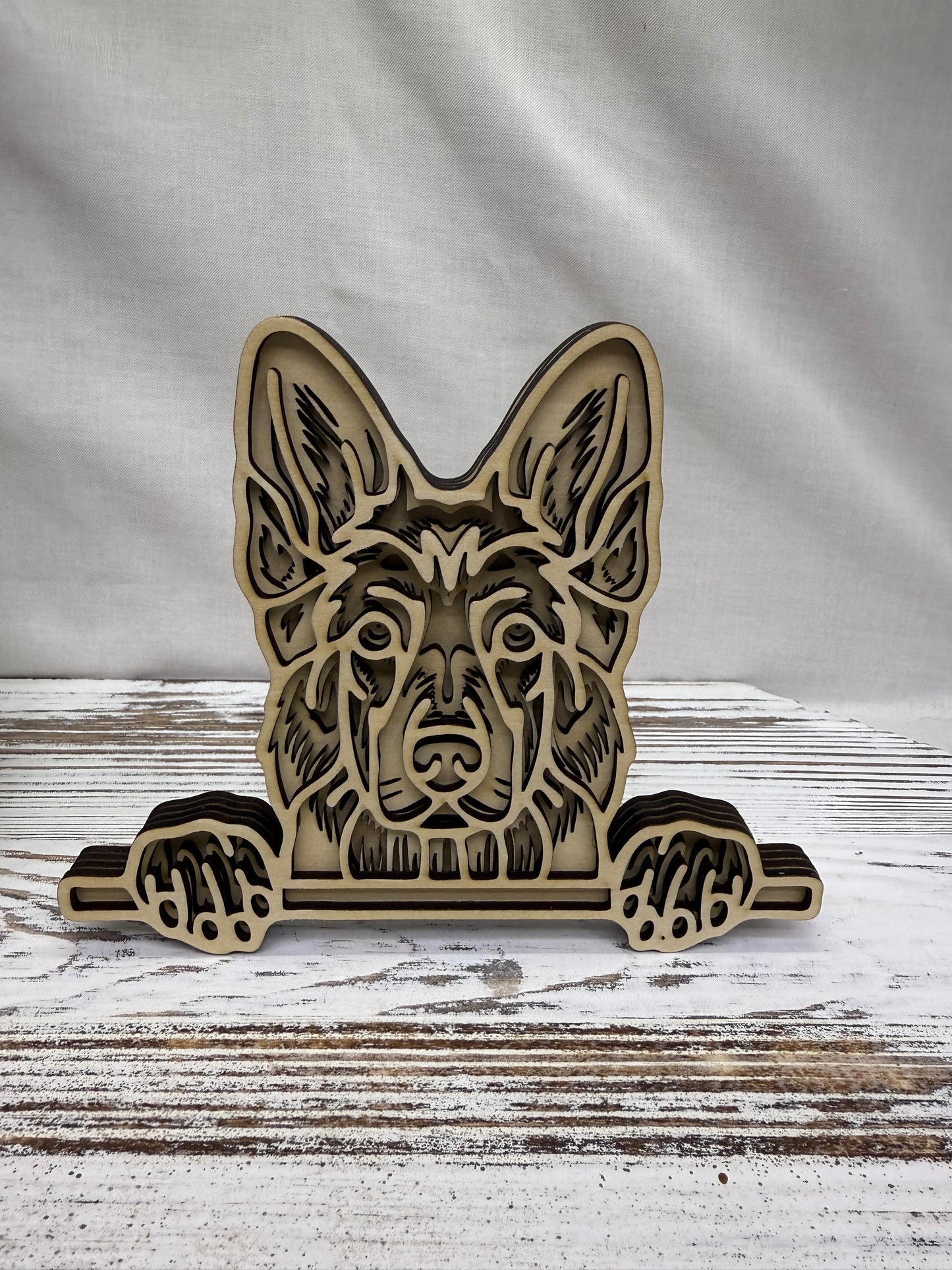 German Shepard Multilayer Cut