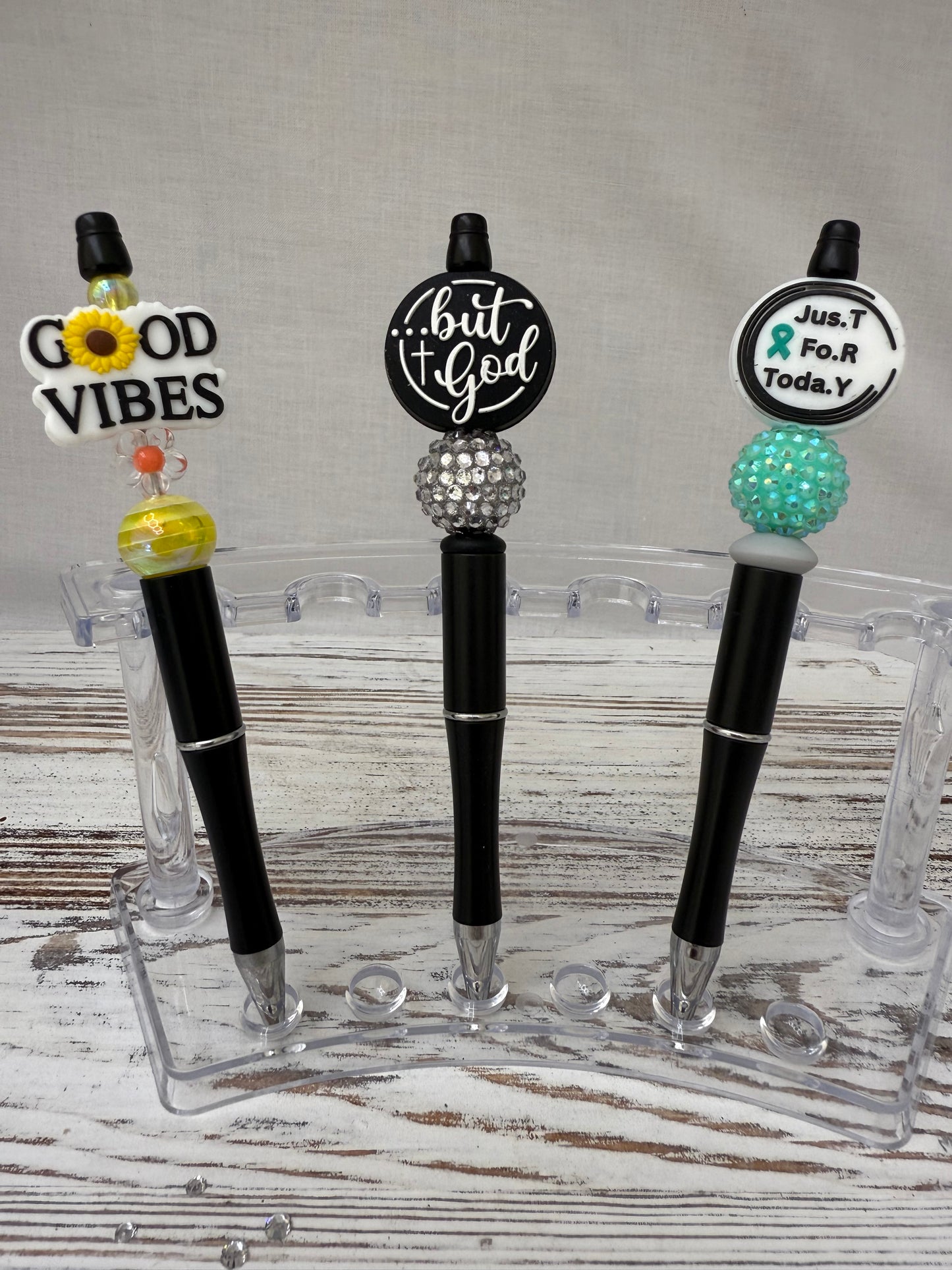 Positivity- Beaded Pens