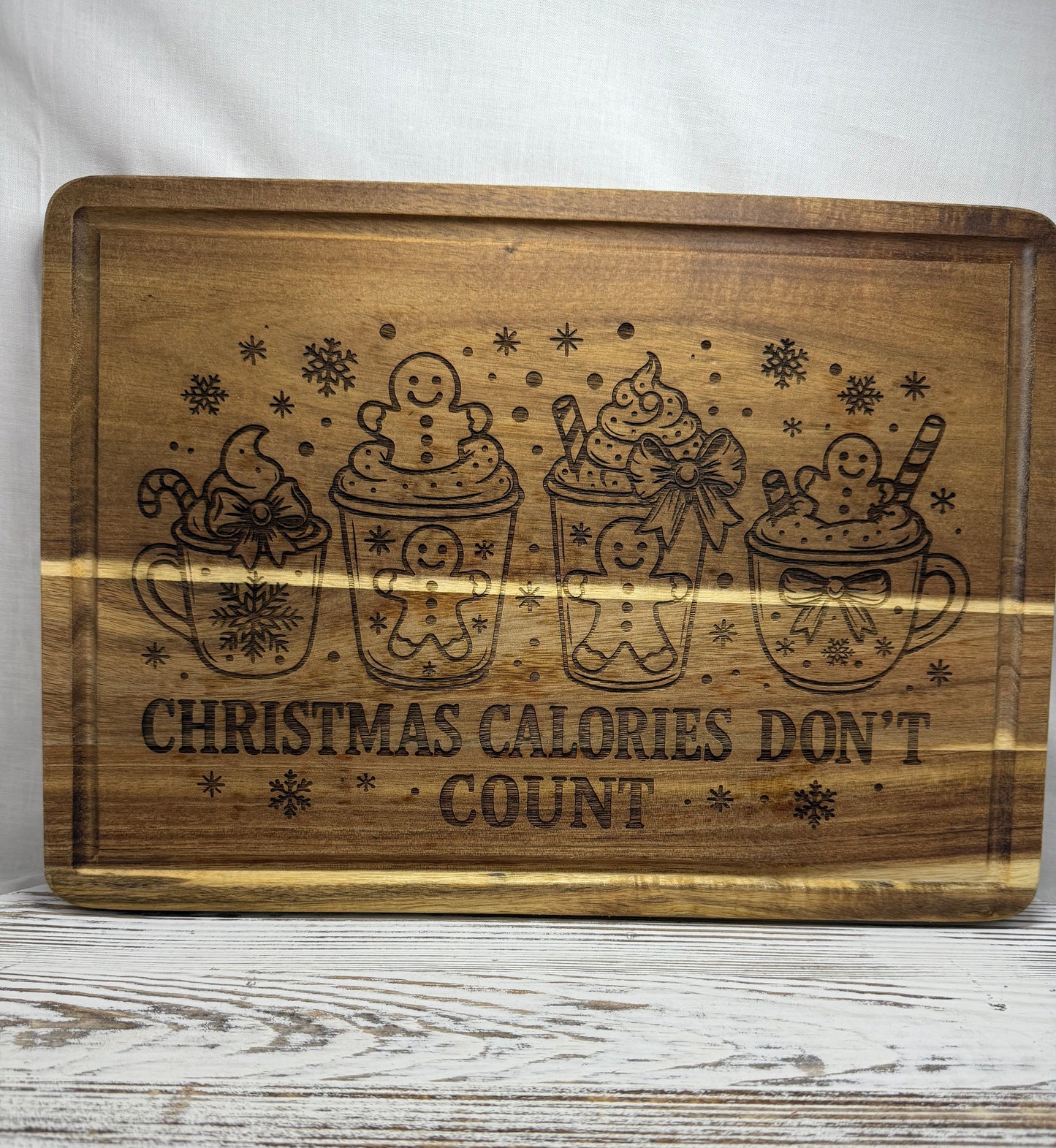Gingerbread Man Cutting Board