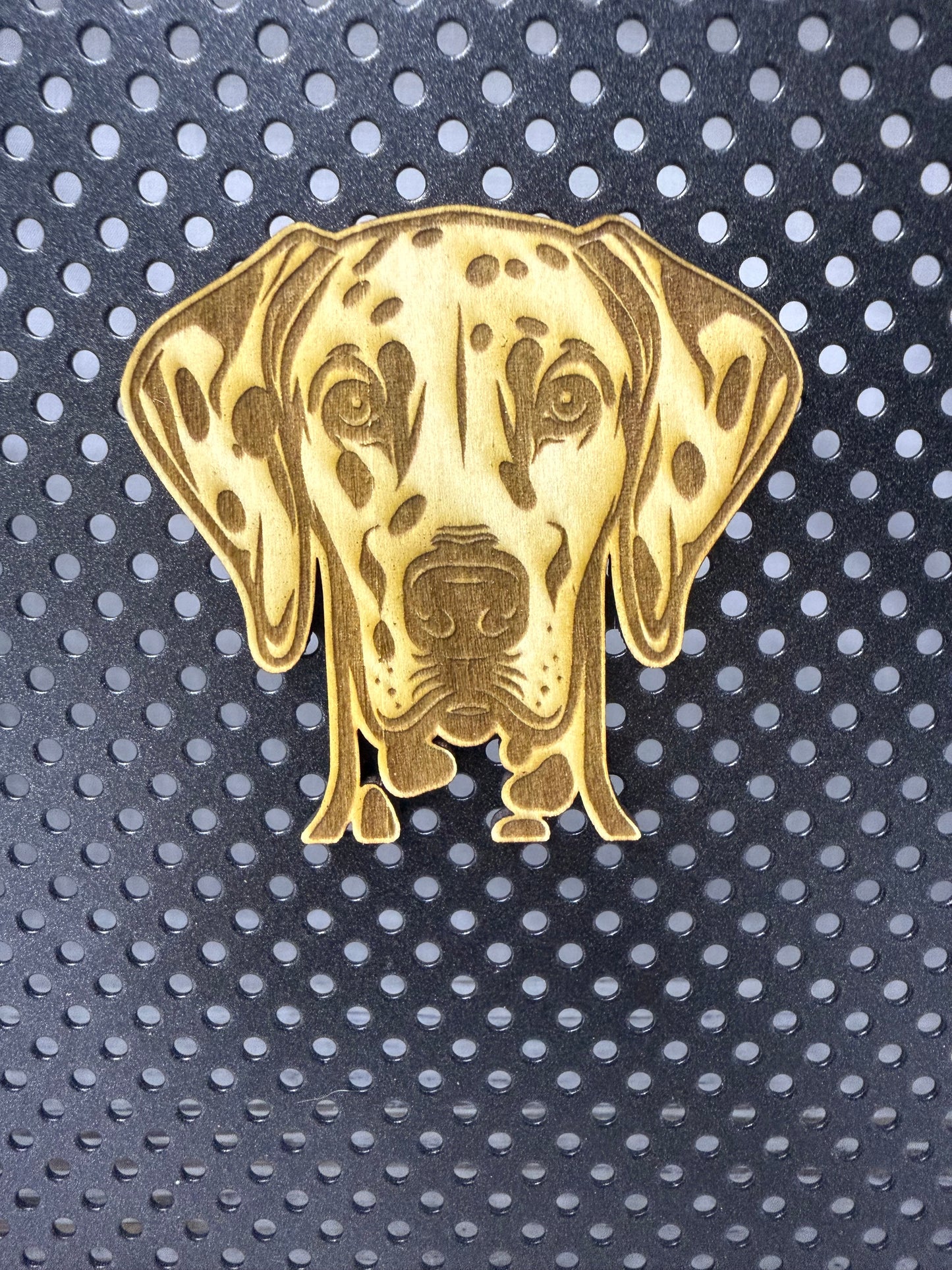 Dalmation -Dog Laser Engraved Wood Magnet