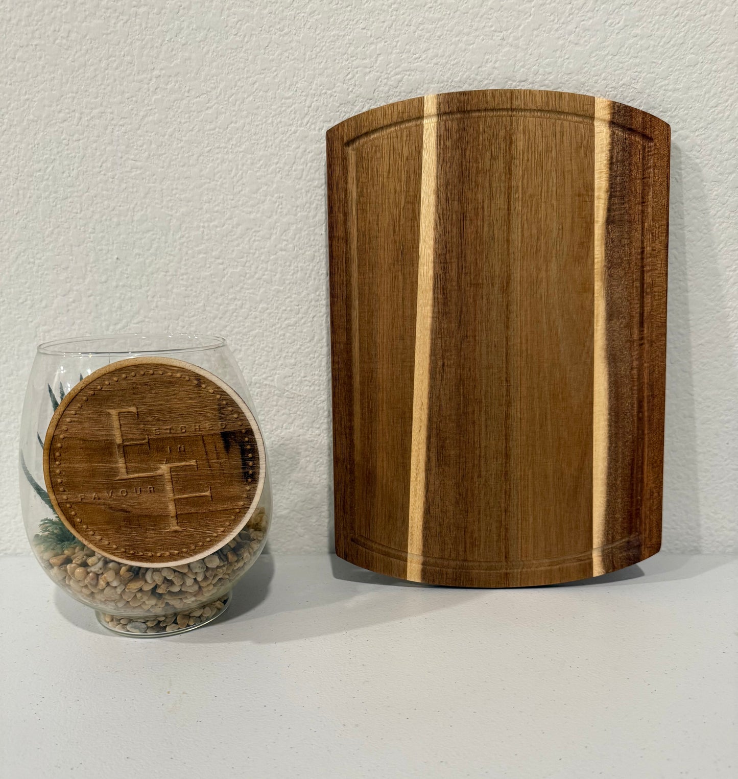 Custom Acacia Cutting Board - Medium