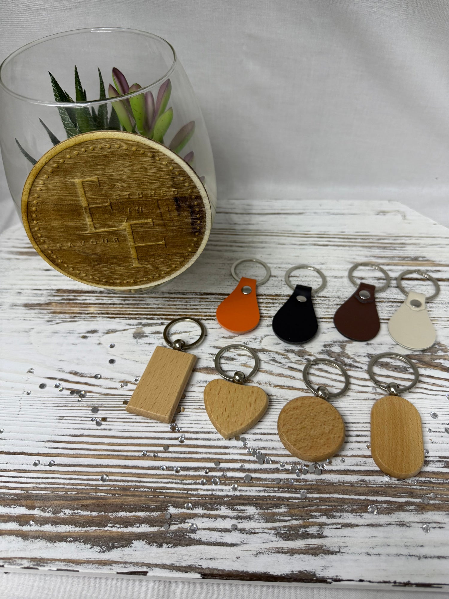 Laser Engraved Keychains