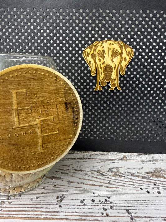 Dalmation -Dog Laser Engraved Wood Magnet