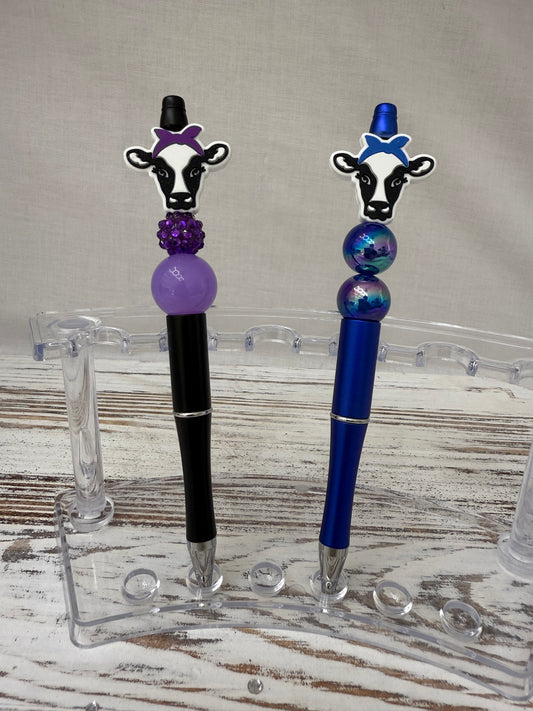 Cow - Beaded Pens