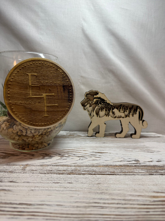 Lion Multilayer Laser Cut Home Decor