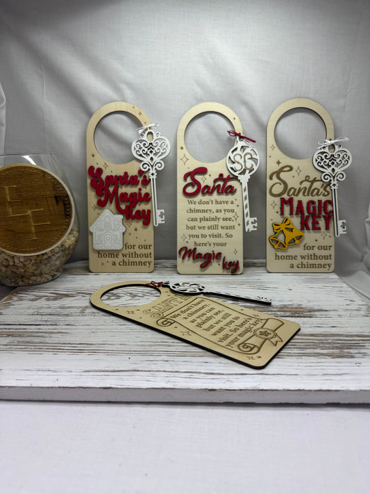 Santa’s Magic Key Door Hanger
