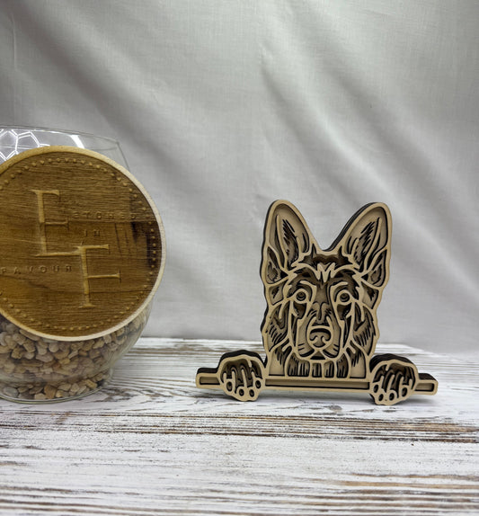 German Shepard Multilayer Cut