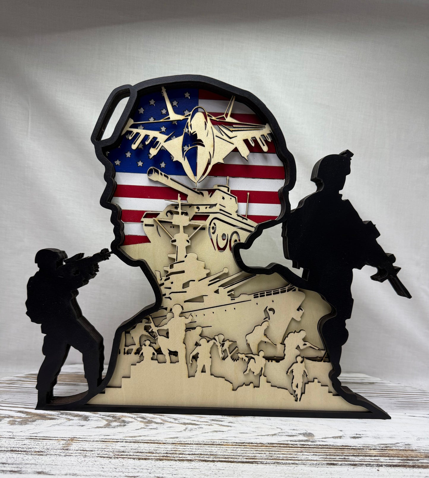 United We Stand Laser Cut Home Decor