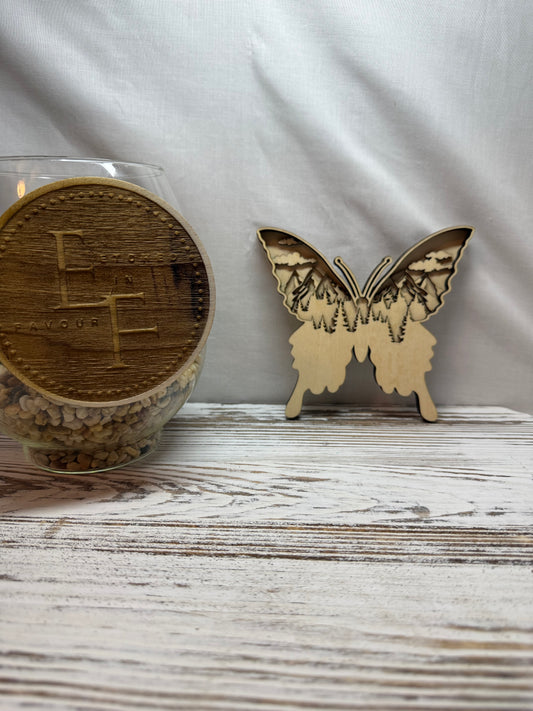 Butterfly Multilayer Laser Cut Home Decor