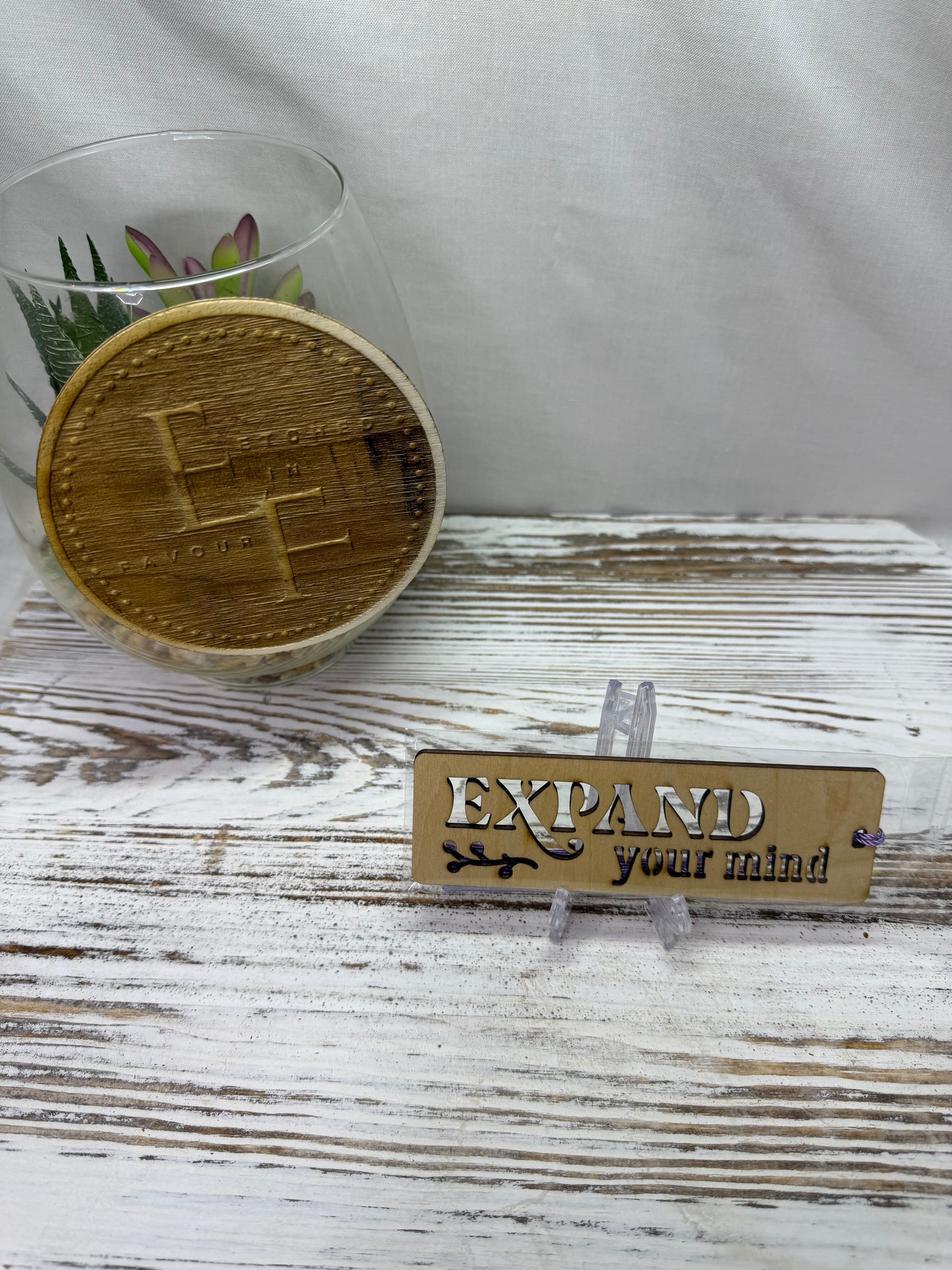 Expand Your Mind Bookmark - Laser Cut