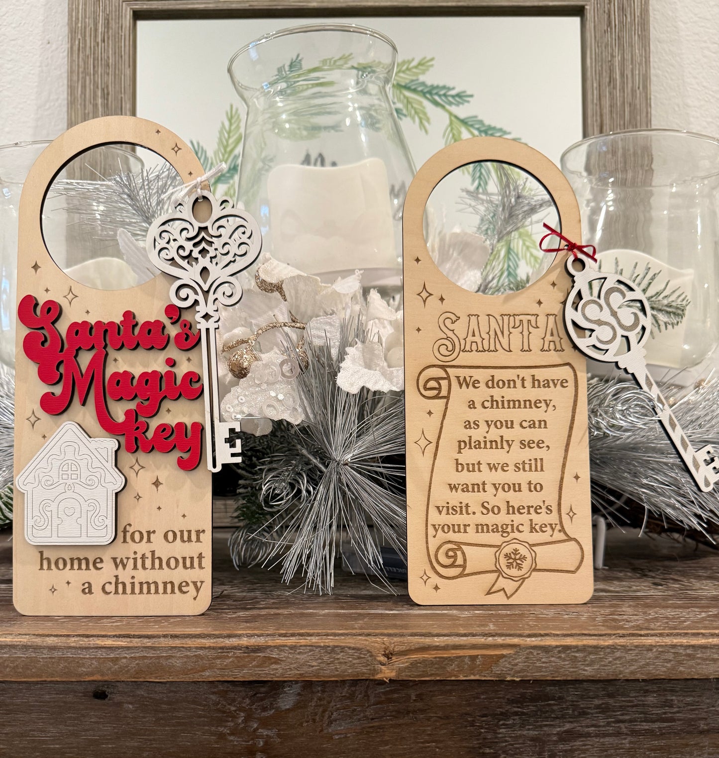 Santa’s Magic Key Door Hanger
