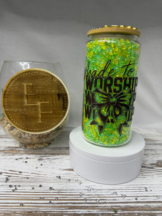 Made to Worship Snow Globe Tumbler